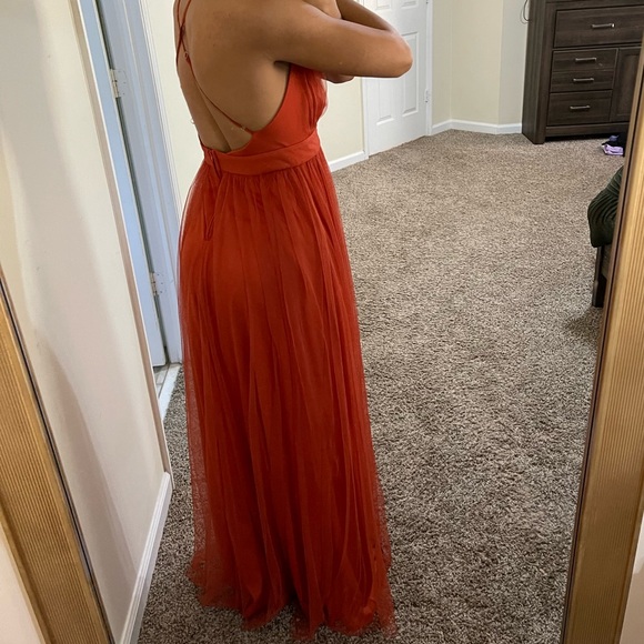 Windsor Elisabeth Pleated Tulle Formal Dress size M - Picture 3 of 7